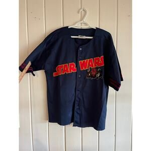 Vintage Lee Sports Star Wars Darth Maul Jersey